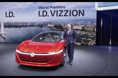 Volkswagen I.D. VIZZION Electric Autonomous Concept